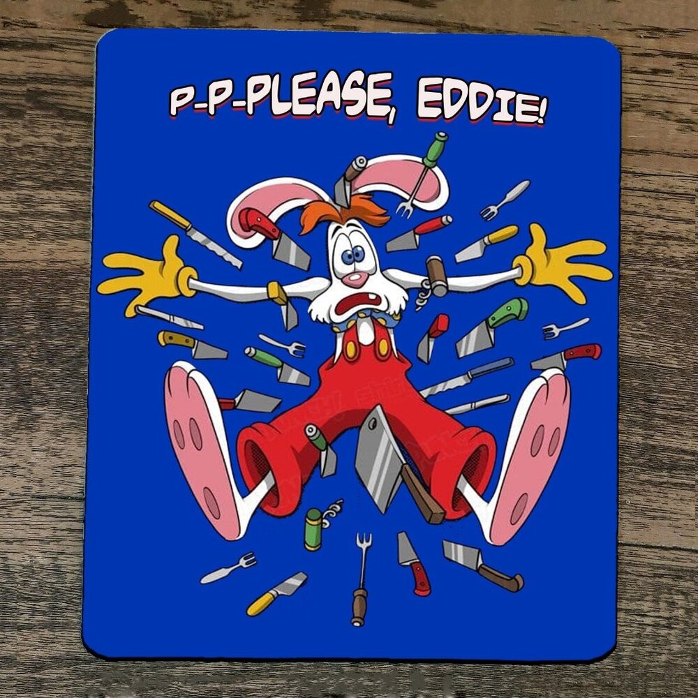 Mouse Pad‎ P-P-Please Eddie Roger Rabbit